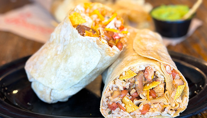 The Burracho from Burrachos is where burrito meets nachos