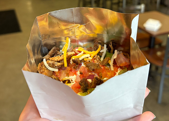 Walking Taco from Burrachos for a limed time only at 3 Wisconsin Locations