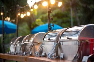 Outdoor Catering Event made easy with Burrachos Catering