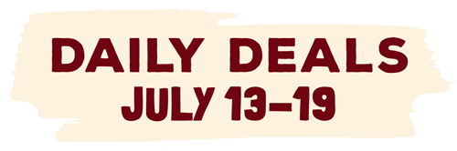 Daily Deals at Burrachos July 13 - 19